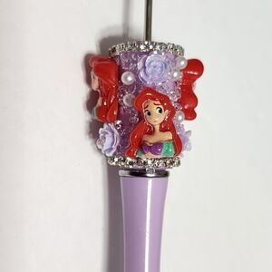 Mermaid Rhinestone Beadable Pen Beads Beaded Pen Crafts Beads DIY